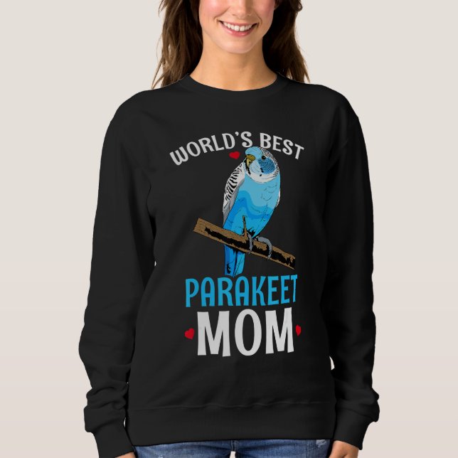 Parakeet Budgie Sweatshirt (Vorderseite)