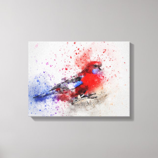 Parakeet Leinwanddruck (Vorderseite)