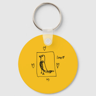 Parakeet Schlüsselanhänger