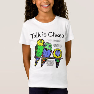 Parakeet Talk ist billiger Süßtee T-Shirt