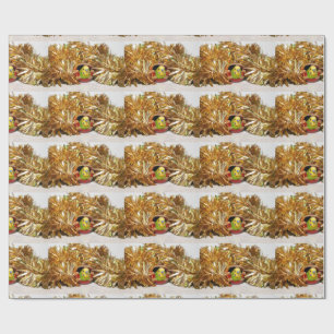 Parakeet-Weihnachten Geschenkpapier