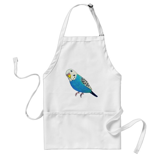 Parakeet-Zeichnen Schürze (Vorne)