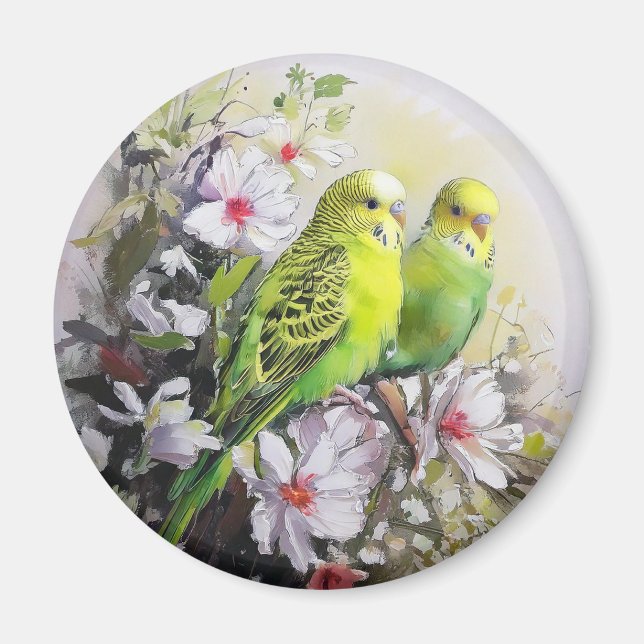 Parakeets Magnet (Vorne)