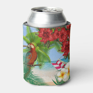 Paraket am Strand von Tropical Dosenkühler