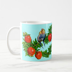 Parakete in Liebe Kaffeetasse