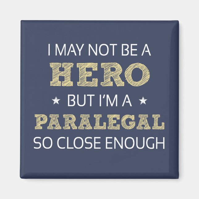 Paralegal Novelty Magnet (Vorne)