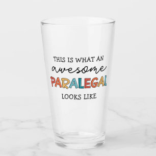 Paralegal Phantastischer Rechtsbeistand Funny Glas