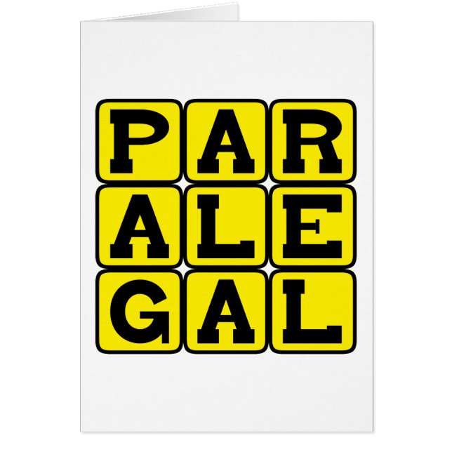 Paralegal, Rechtsbeistand (Vorne)