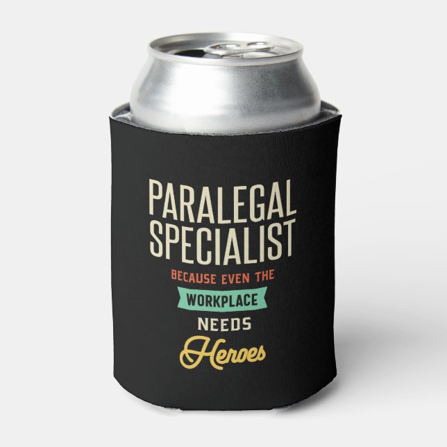 Paralegal-Spezialist Dosenkühler (Kanne Vorderseite)