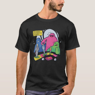 Paralell Universe Schachspiel Außerirdischen T-Shirt