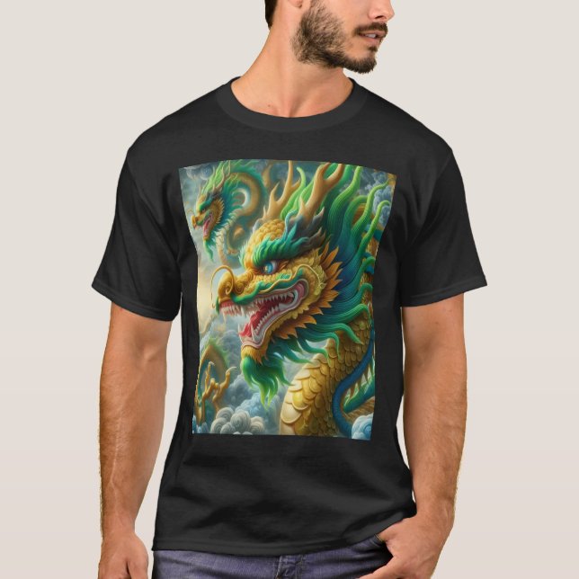 PARALLELB REALMS DRAGON MENS SHIRT (Vorderseite)