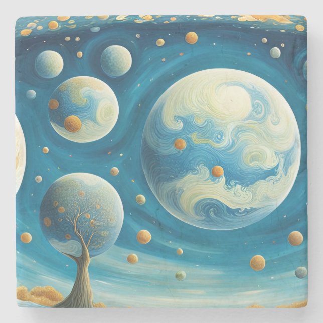 Paralleluniversen Steinuntersetzer (Vorderseite)