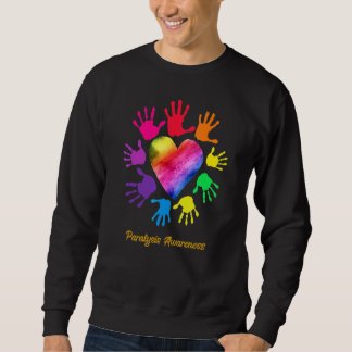 Paralyse Awareness Hands Lähmung Sweatshirt