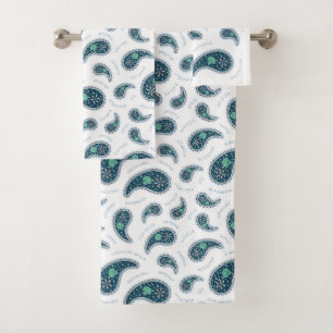 Paramecia Paisley Protozoan Biologie Niedliche Wis Badhandtuch Set