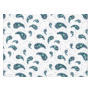 Paramecia Paisley Protozoan Biologie Wissenschaft Tischdecke