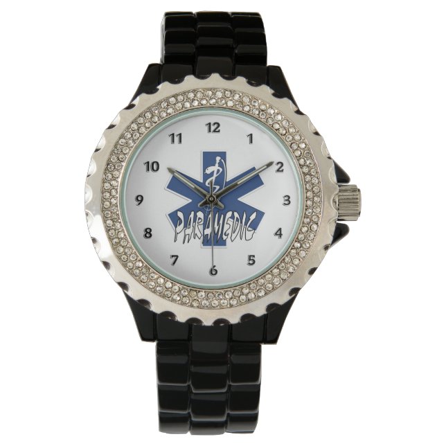 Paramedic Active Star of Life Armbanduhr (Vorderseite)