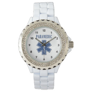 Paramedic Blue Star of Life Armbanduhr