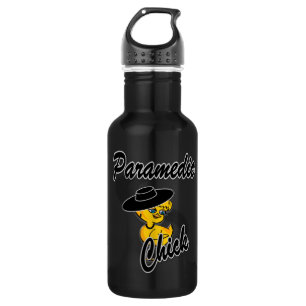 Paramedic Chick #4 Edelstahlflasche