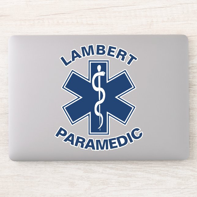 Paramedic EMT Custom Aufkleber (Computer)