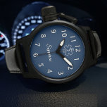 Paramedic EMT EMS Signature Armbanduhr<br><div class="desc">Große Vorsicht für Sanitäter, EMT und EMS A-EMCA oder alle in der Medizin und erste Reaktion. Rod of Asclepius Design.</div>
