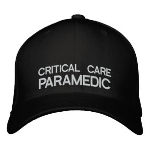 Paramedic-Flexfit-Cap für kritische Pflege Bestickte Kappe