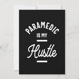 Paramedic Job Title Gift Einladung