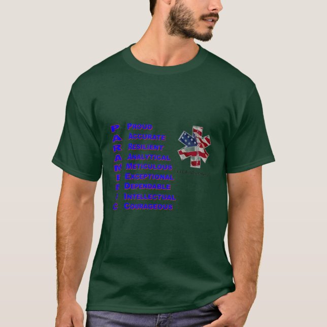 Paramedic Mens T - Shirt (Vorderseite)
