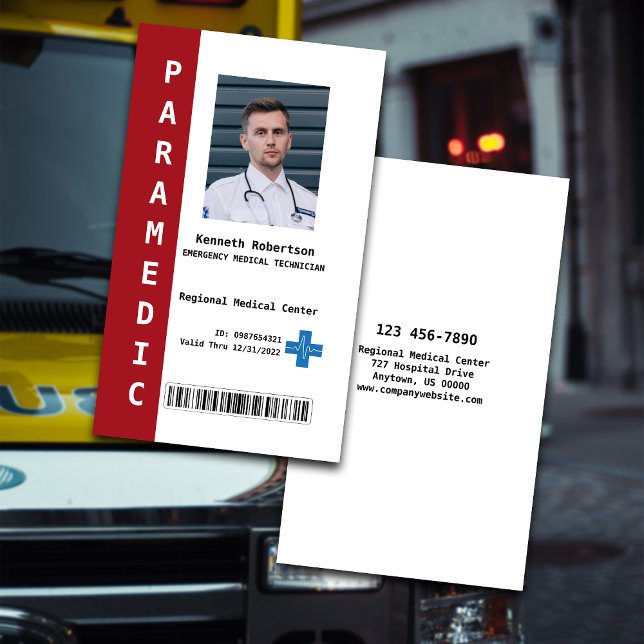 Paramedic Services Visitenkarte (Von Creator hochgeladen)