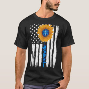 Paramedic Sunflower US-Flagge Paramedic 1 T-Shirt