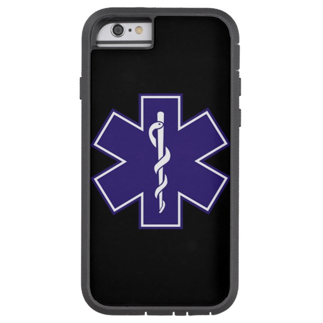 Paramedic-Symbol Case-Mate iPhone Hülle (Rückseite)