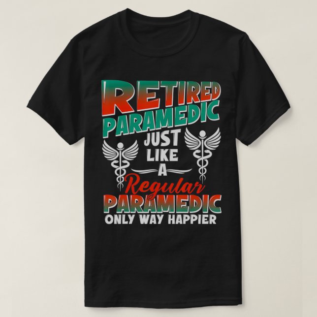 Paramedizin wie Paramedizin T-Shirt (Design vorne)