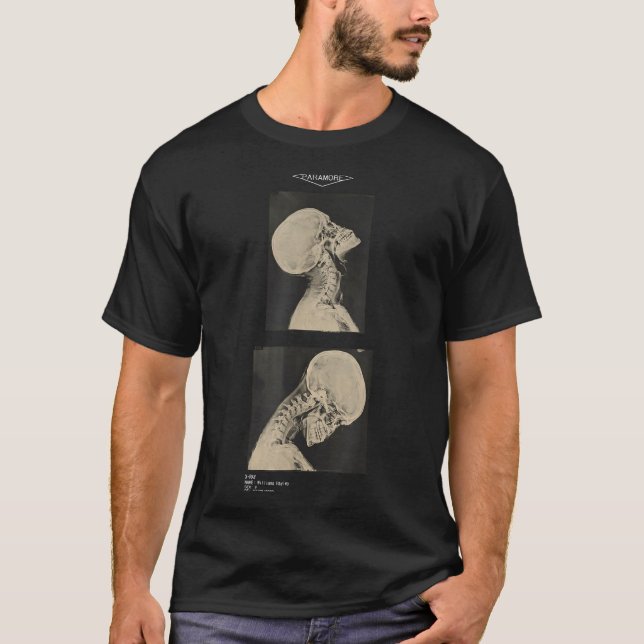 Paramore cropped headbanger x-ray Ärzte  T-Shirt (Vorderseite)
