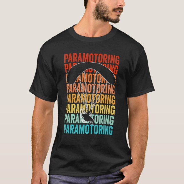 Paramotor Pilot Paramotoring 1 T-Shirt (Vorderseite)