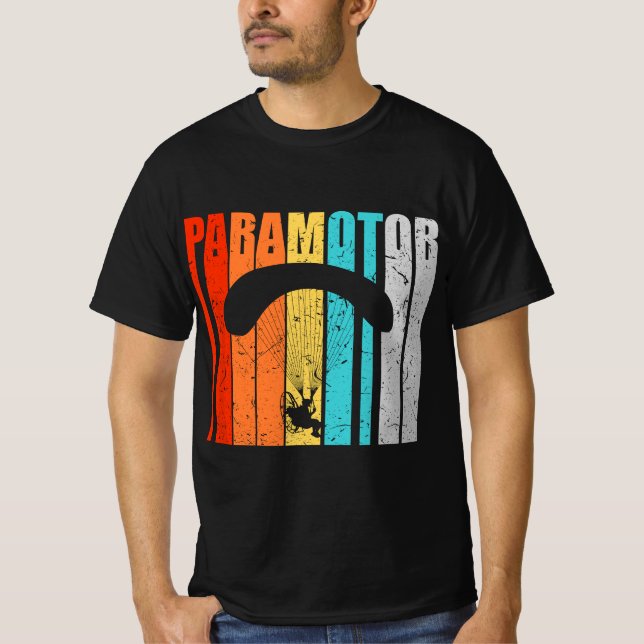 Paramotor Pilot Paramotoring  T-Shirt (Vorderseite)
