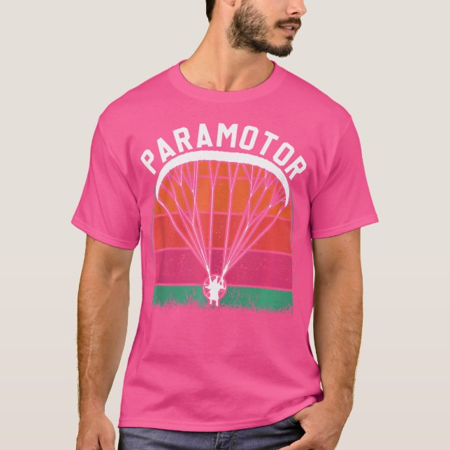 Paramotoring Pilot Paramotor Ppg Hängegleiten T-Shirt (Vorderseite)