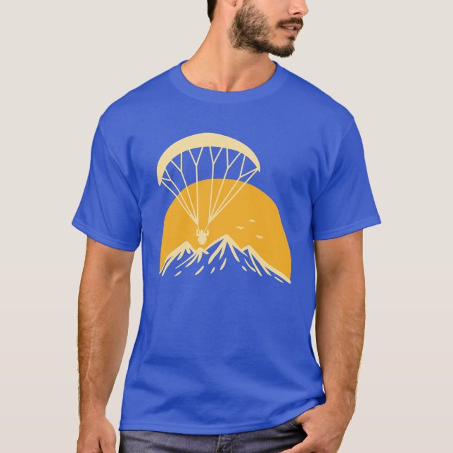 Paramotoring Retro T-Shirt (Vorderseite)