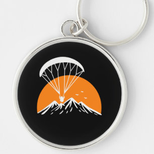 Paramotoring Retro Vintag Schlüsselanhänger