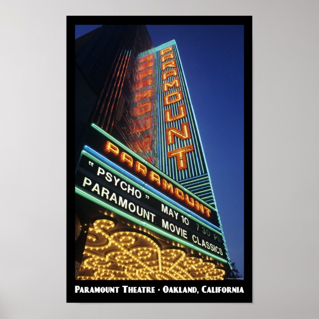 Paramount, Oakland 11x17 Poster (Vorne)