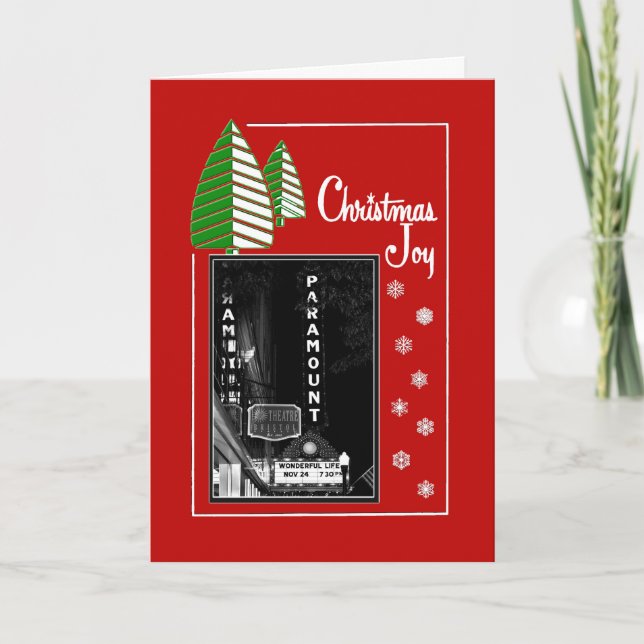 Paramount Theaterkarte Einladung (Vorderseite)