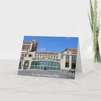 Paramounttheater/-theater Asbury Park NJ Karte
