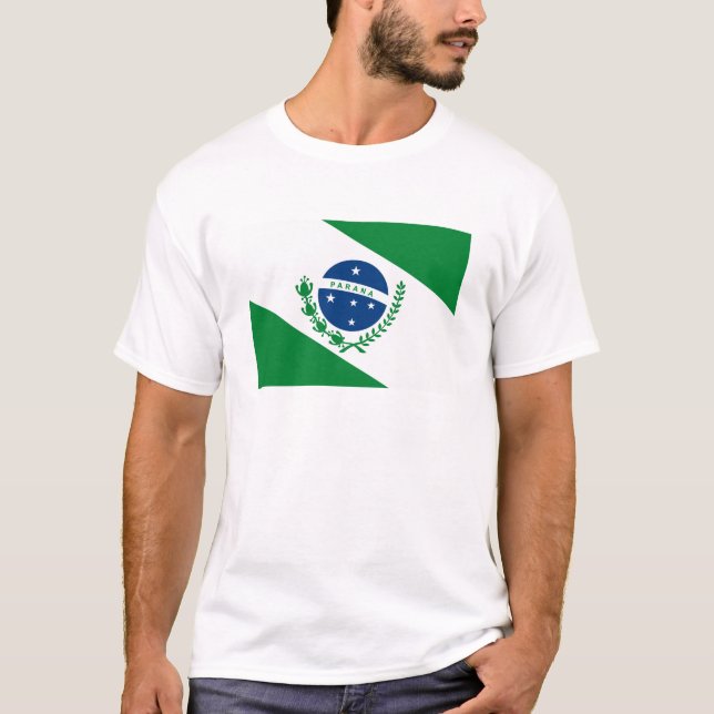 Paraná-Flaggen-T - Shirt (Vorderseite)