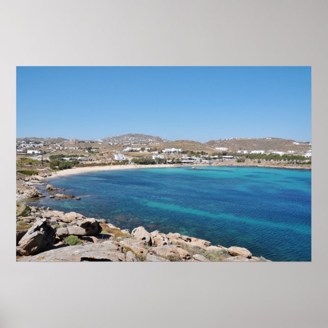 Paranga Beach - Mykonos - Poster (Devant)