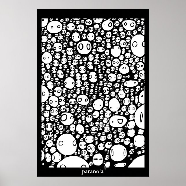 Paranoia Poster (Vorne)