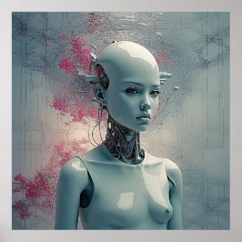 Paranoid Android - Dynamische surreale Kunst Poster