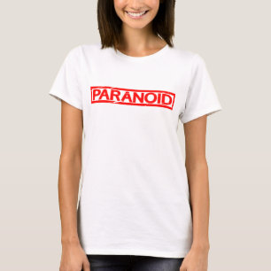 Paranoide Briefmarke T-Shirt