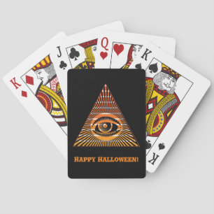 Paranormal Alle sehen Auge der Vorsehung spirituel Spielkarten