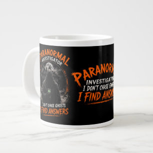 Paranormal-Ermittler-Tasse Ich jage keine Geiste Jumbo-Tasse