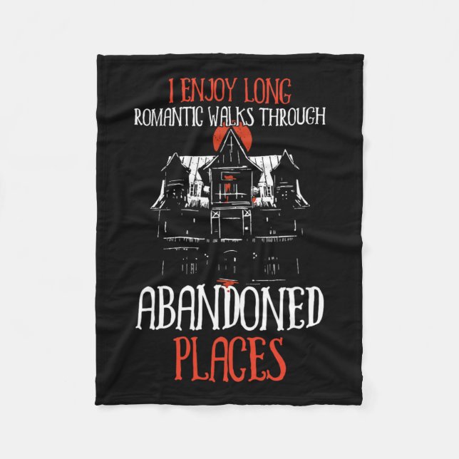 Paranormal Evp Jagd Geist Jäger Abenteuer Fleecedecke (Vorderseite)