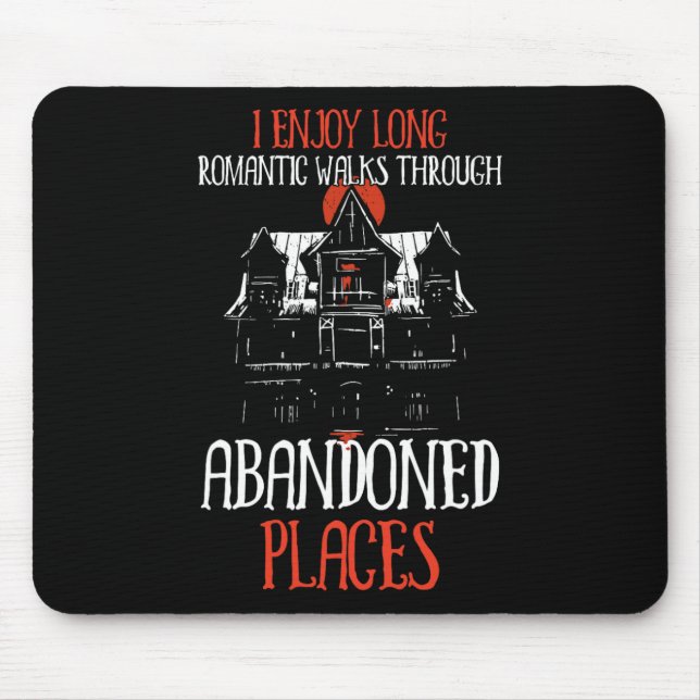 Paranormal Evp Jagd Geist Jäger Abenteuer Mousepad (Vorne)
