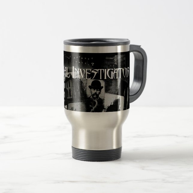 Paranormal Forscher-Reise-Tasse Reisebecher (VorderseiteRechts)